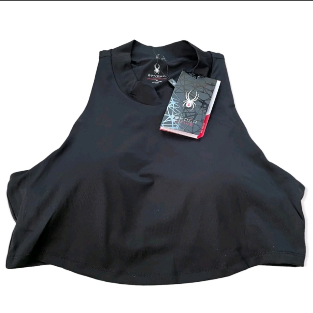 Spyder sports bra black